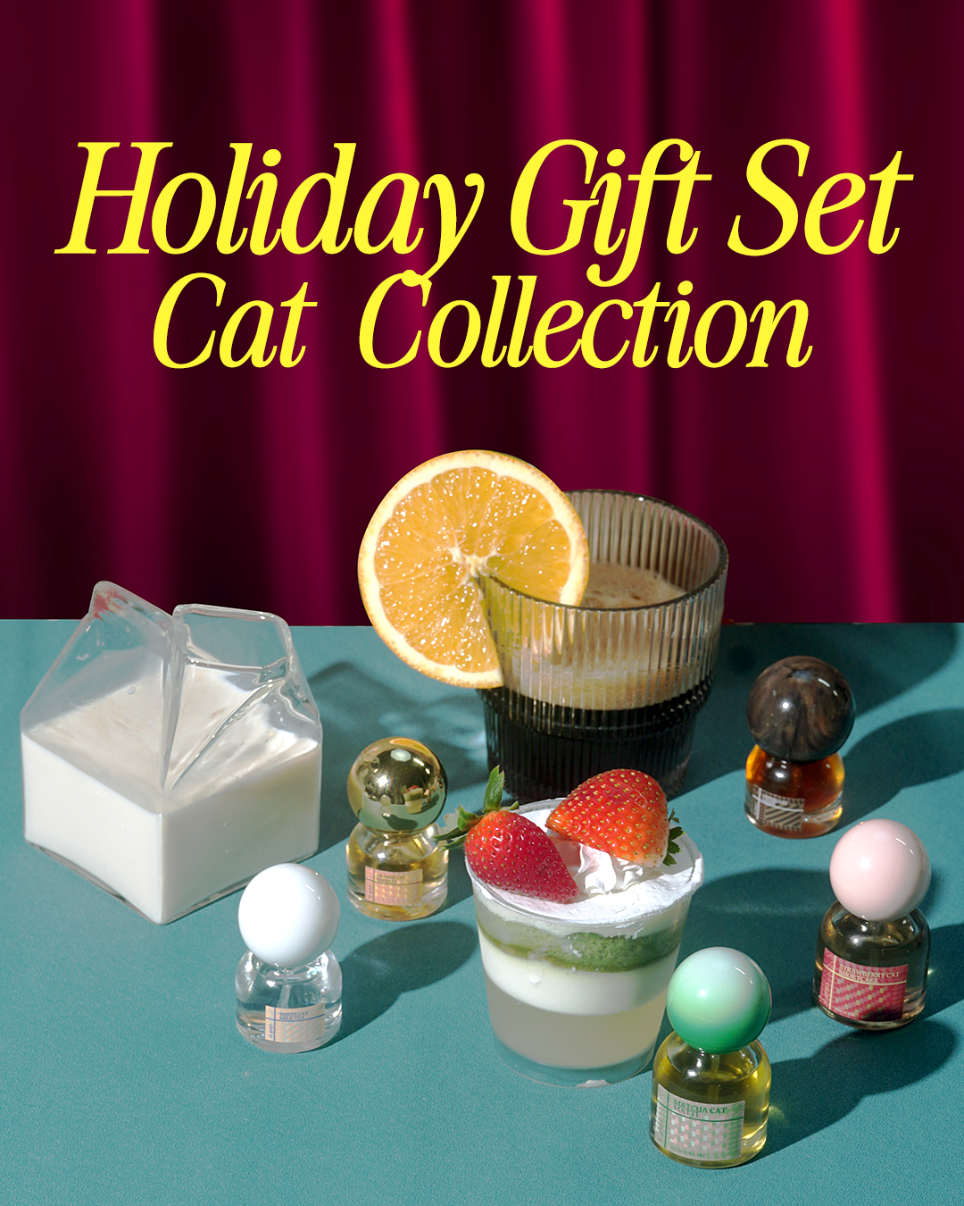 Holiday Cat Gift Set