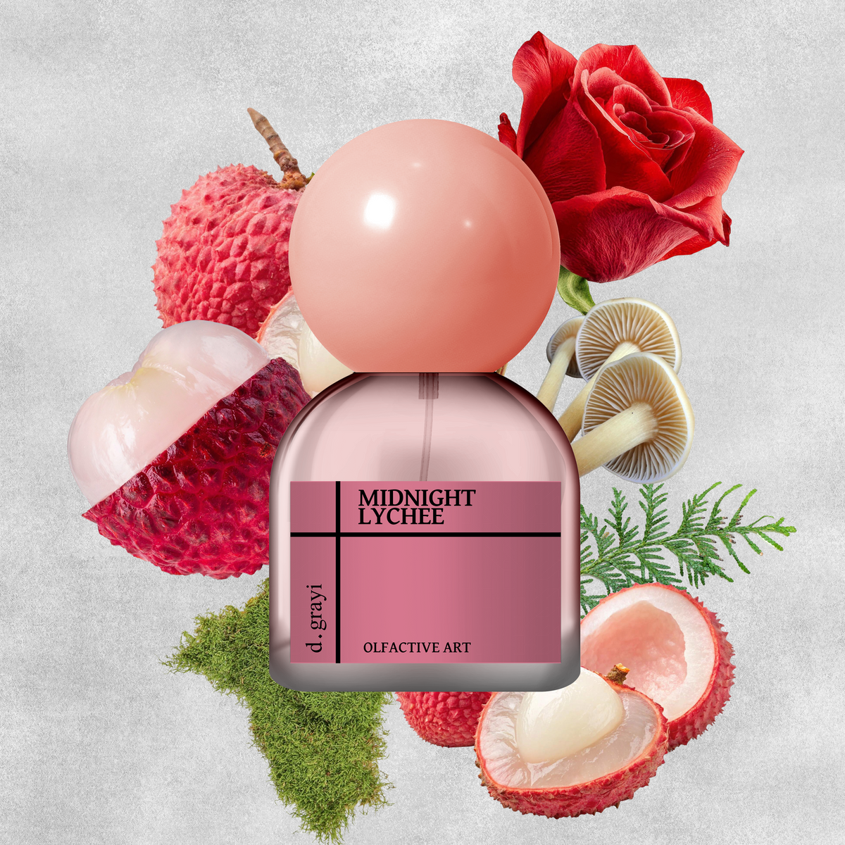 Midnight Lychee (Litchi, Rose & Moss)