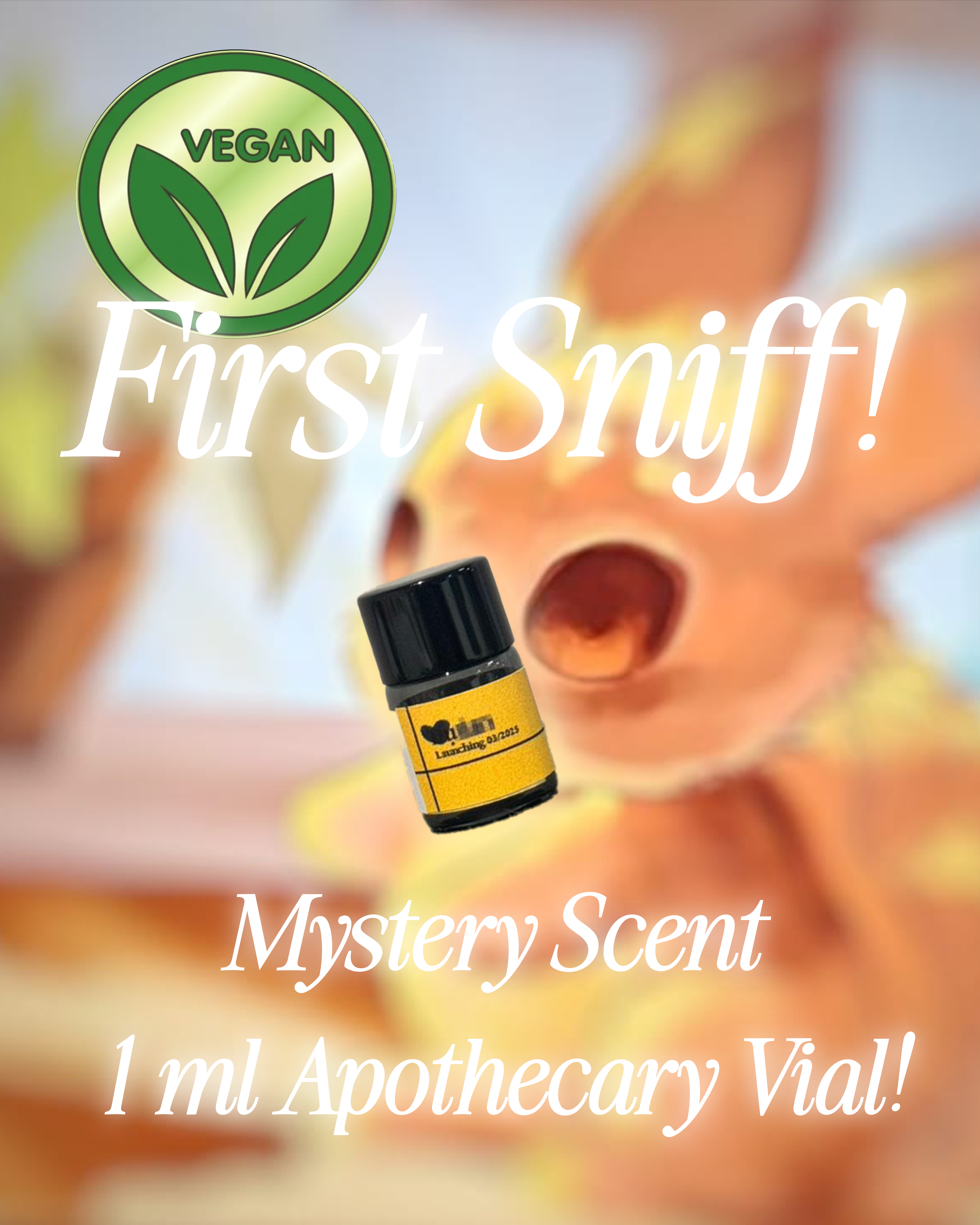 First Sniff! Mystery Scent 1 ml Apothecary Vial!