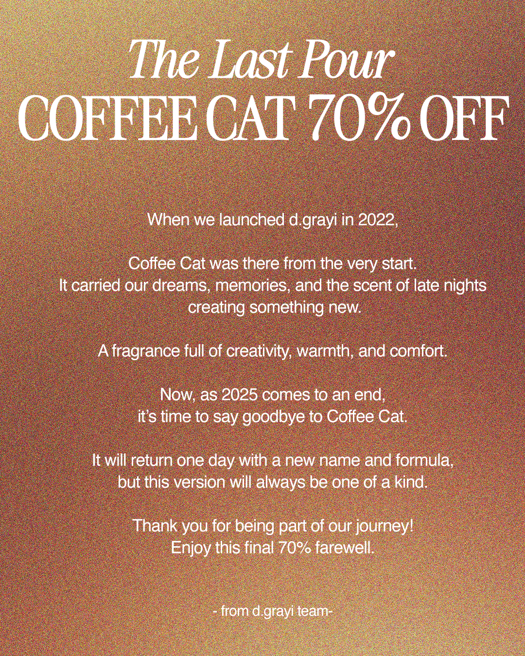 COFFEE CAT [Coffee, Lychee & Catnip]