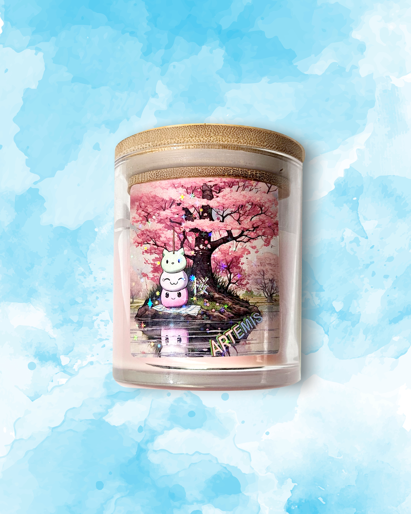 Mochi Cherry Blossom Candle